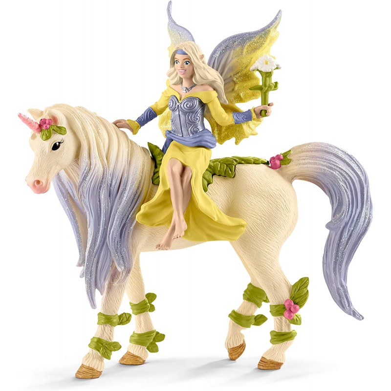 SCHLEICH - Sera con unicorno dai fiori - 70565