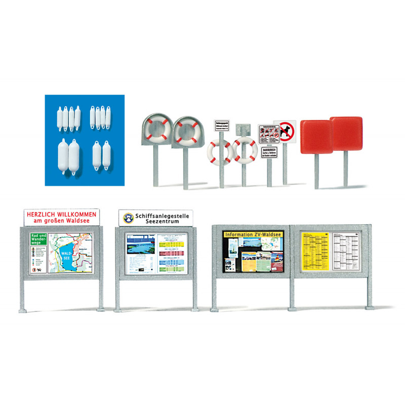 Segnaletica dell'area marittima. PREISER 17317