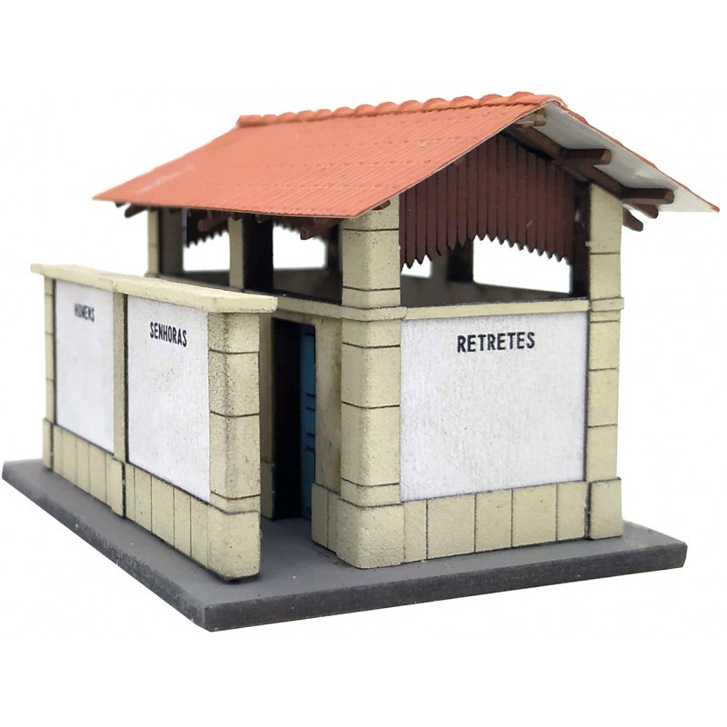 Stazione Sud. Servizi igienici. MODELISMO ARTESANAL MA_EF_10_WC