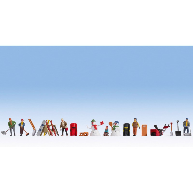 Set a tema "Giorno d'inverno". NOCH 16220