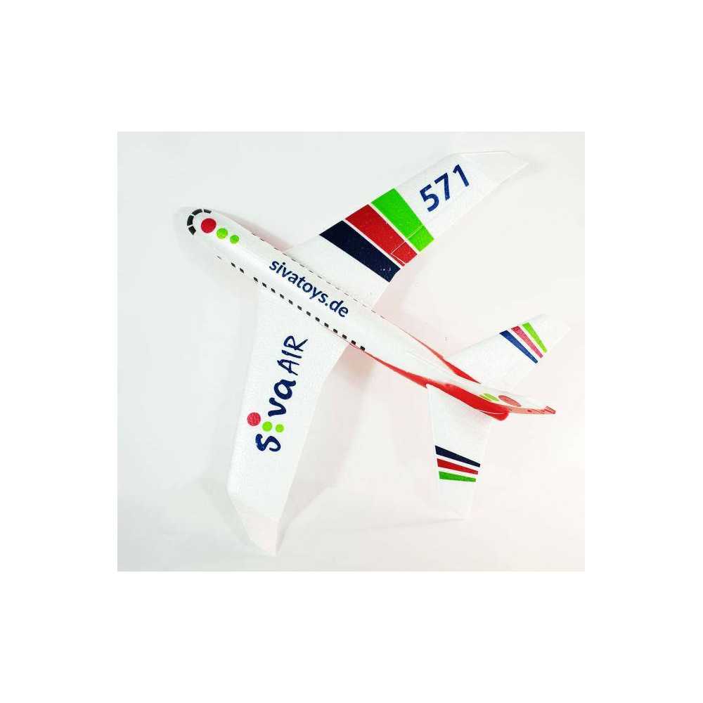 Siva Toys Veleggiatore da lancio a mano Siva Air 571 colore Rosso (art. 10335)