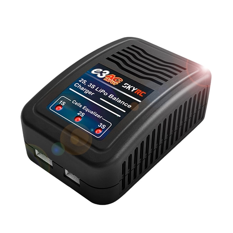 SKYRC e3 caricabatterie elettronico 2S-3S 1.2A 110/220V LiPo - [SK100081]