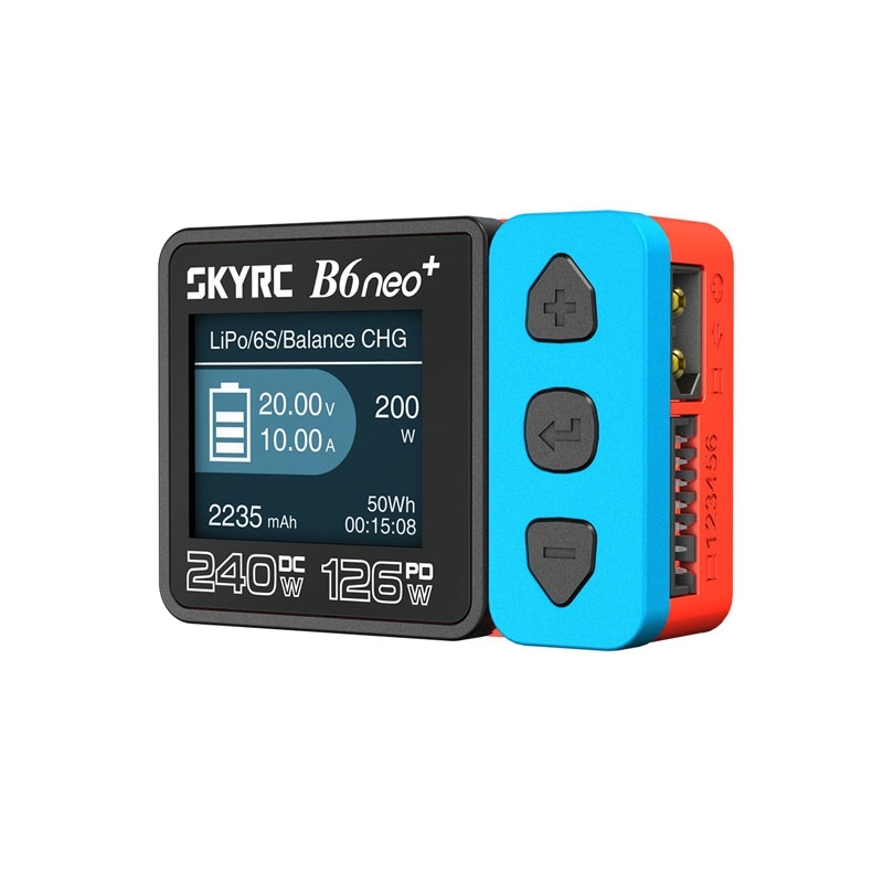 SKYRC B6 Neo+ Smart Charger LiPo 1-6s 10A. 200W - [SK100211-01]