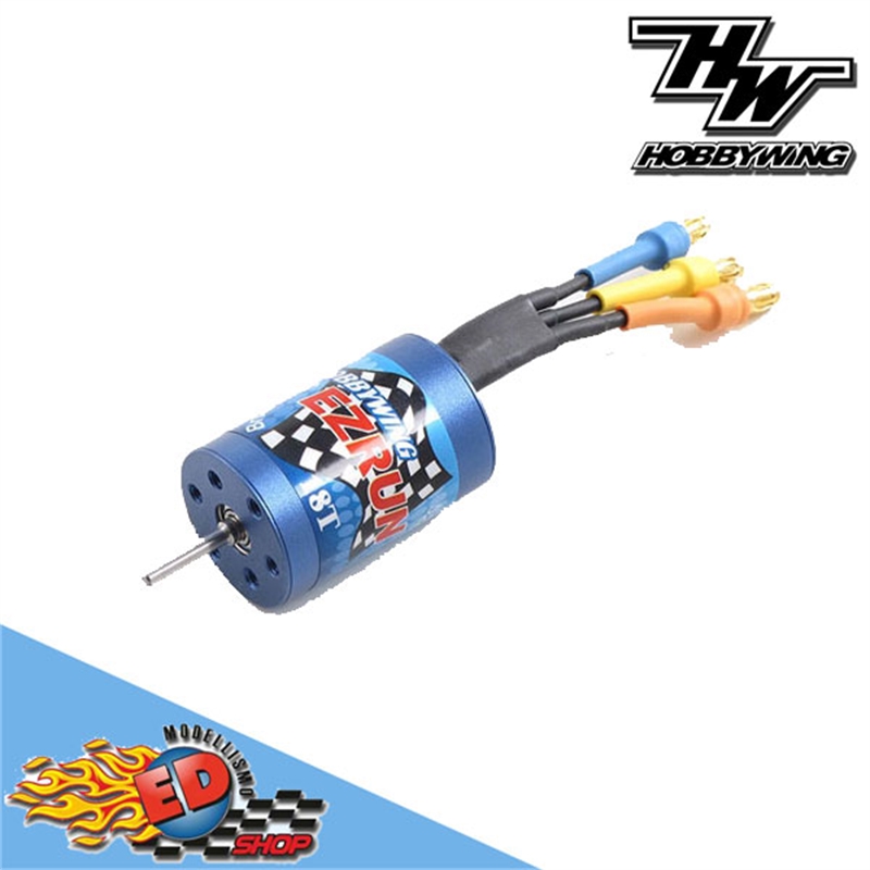 Hobbywing EZRUN 18T 5200KV Motore brushless x modelli 1/18 90010010 - [SL-18T-2030]