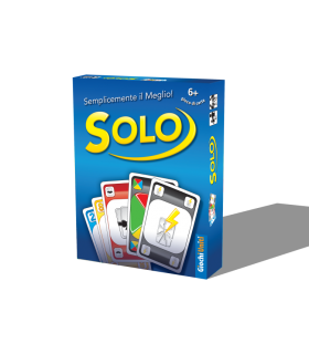 Solo di Giochi Uniti - Gioco di Carte Strategico per Famiglie e Amici, 2-10 Giocatori, Partite Veloci da 10 Minuti, Divertimento
