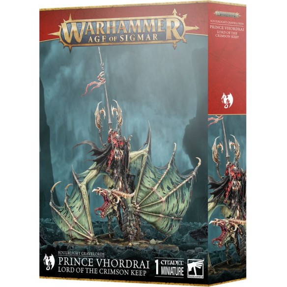 Soulblight Gravelords - Prince Vhordrai, Lord of the Crimson Keep