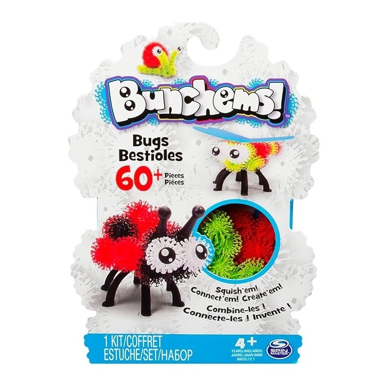SPIN MASTER - Bunchems ! Tematizzato Valigietta 60pz. Ass. - 20069722