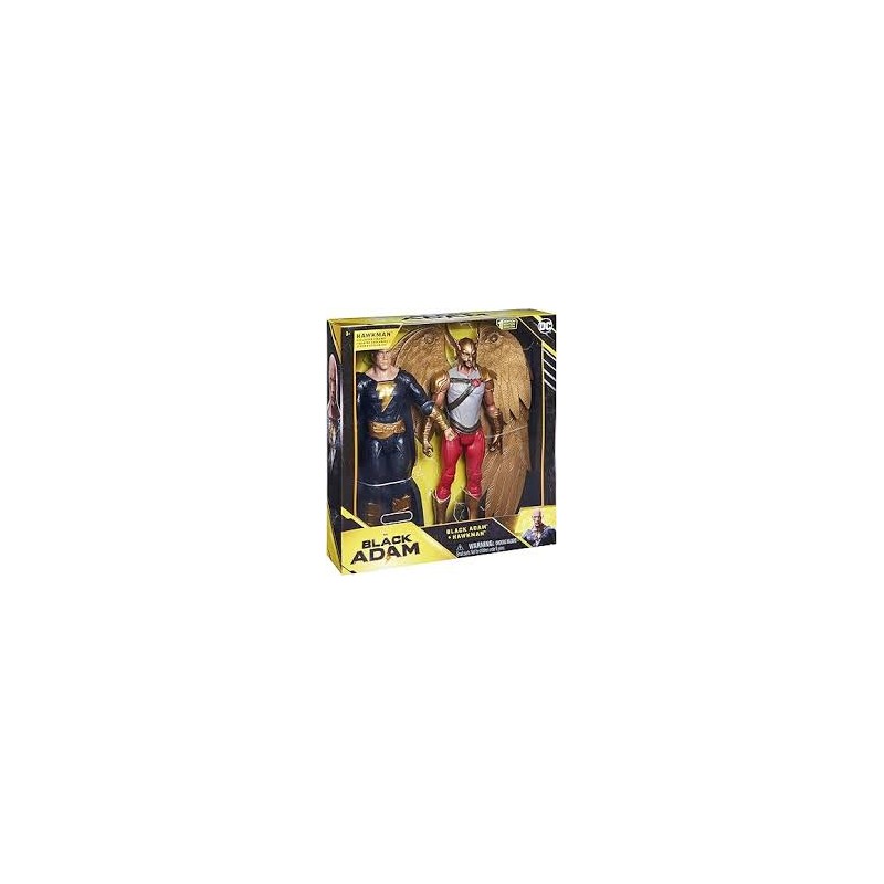 SPIN MASTER - DC Comics Personaggio Black Adam da 30cm Two Pack - 606876