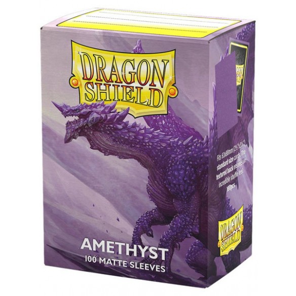 Standard - Matte - Amethyst (100 Bustine) - Dragon Shield