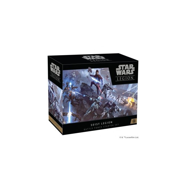 Star Wars Legion - 501st Legion - Scatola Scolorita Danneggiato (L1)
