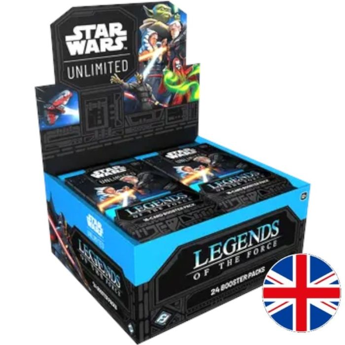 Star Wars Unlimited - Legends of the Force - Box da 24 Booster Pack - Ed. Inglese | Mythic Bundle