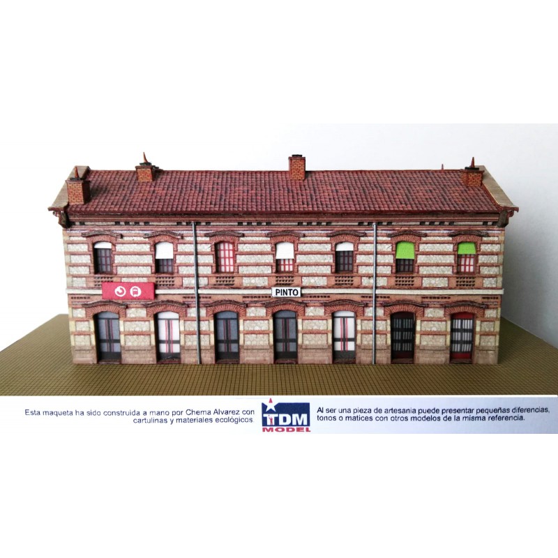 Stazione Pinto-Valdemoro. Tipo MZA. ETM N301