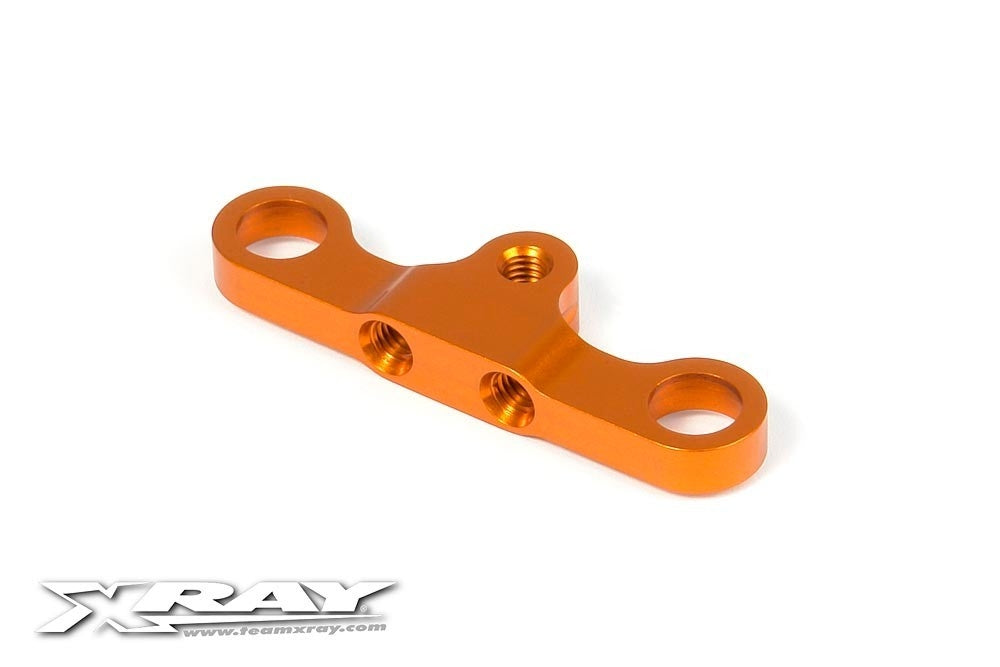 T4 Alu Steering Plate 8,5mm for Dual Servo Saver - Orange