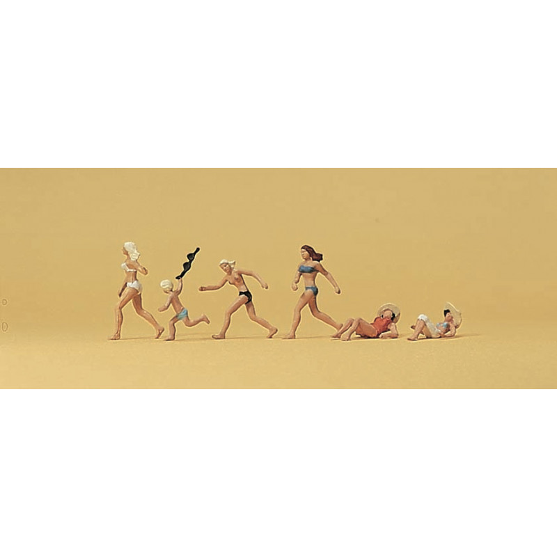 Sulla spiaggia. PREISER 79066