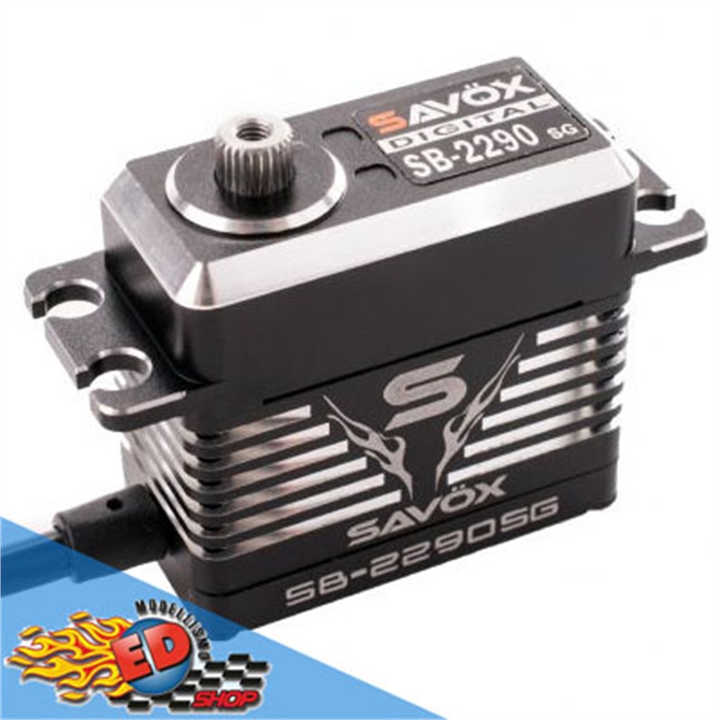 SAVOX SB-2290 Servo digitale Brushless cassa in alluminio 7.4V. 50kg 0.11sec. - [SV2290SG]