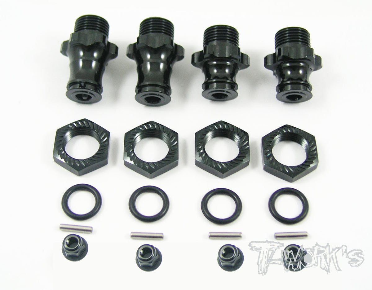 Wheel Adapters 17mm Complete kit ( For Slash 2WD )