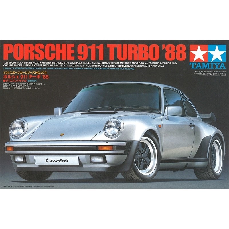 TAMIYA Auto Porsche 911 Turbo 88 - [TA24279]