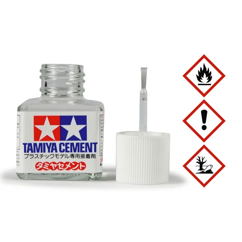 TAMIYA Cement 40ml colla liquida con pennello - [TA87003]