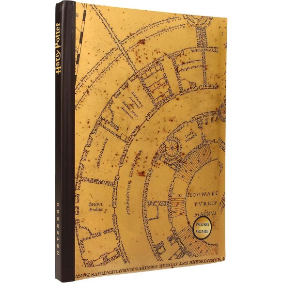 Taccuino Luminoso - Harry Potter - Mappa del Malandrino