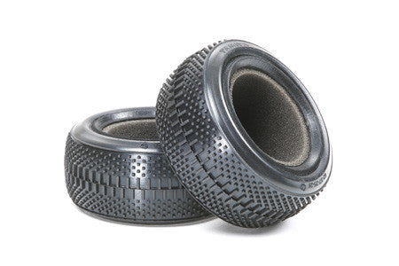 Tamiya Pneumatici anteriori Dual Block C (x2) 54187