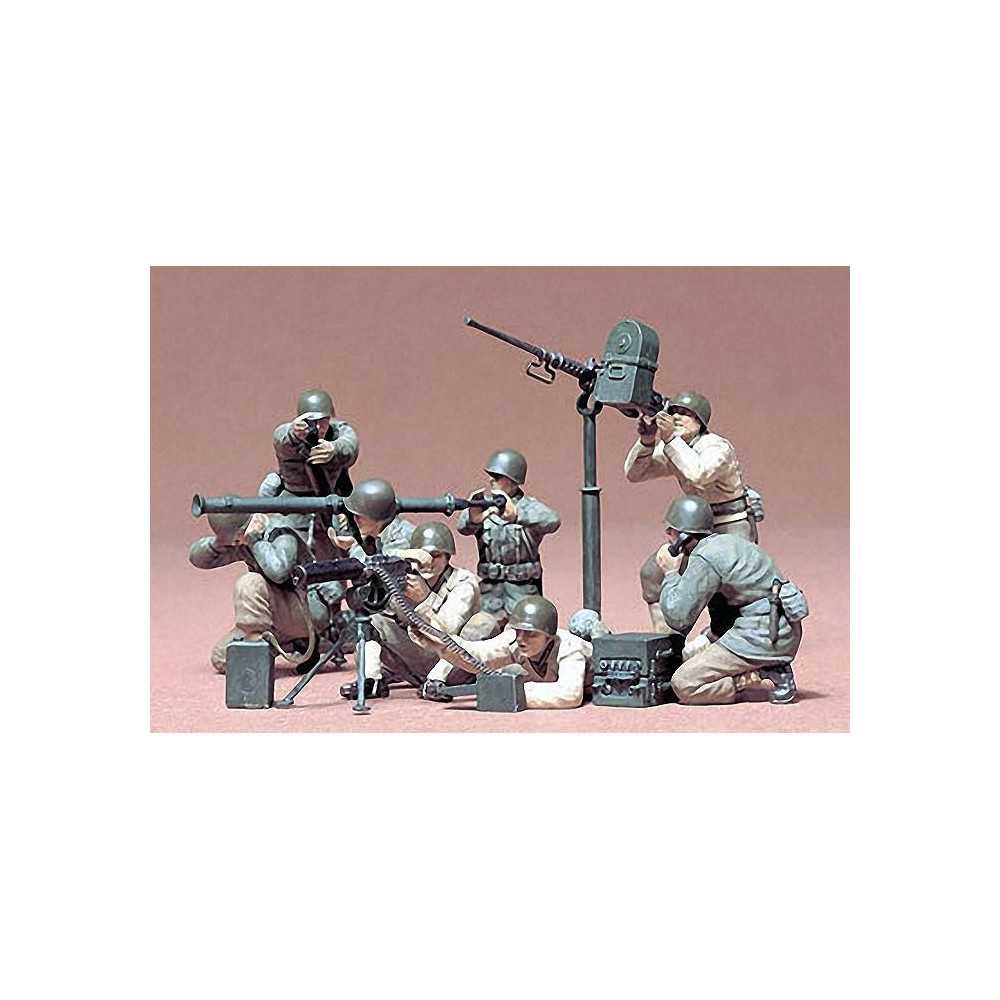 Tamiya Set Mitragliere e Mortaio esercito Stati Uniti scala 1/35 (art. TA35086)