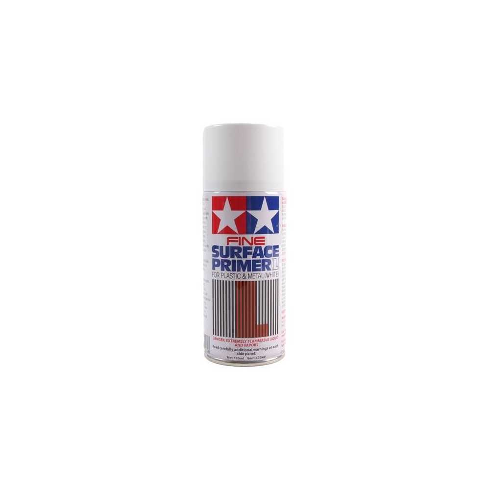 Tamiya Surface Primer Spray BIANCO Bomboletta spray da 180 ml (art. TA87044)