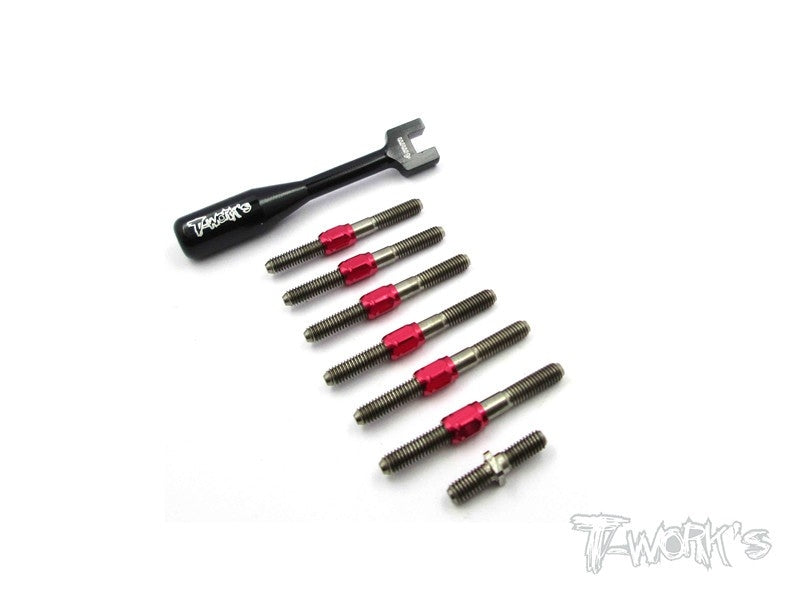 TB-019H Hybrid Titanium Turnbuckle Set For Top Racing Sabre S4/Photon EX