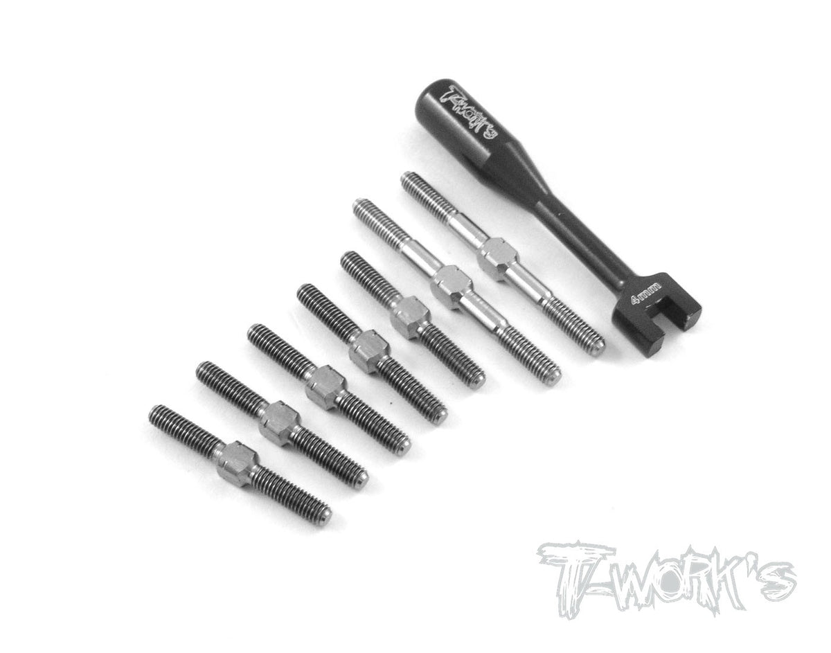 XRAY T4 Titanium Turnbuckle Set TB-036