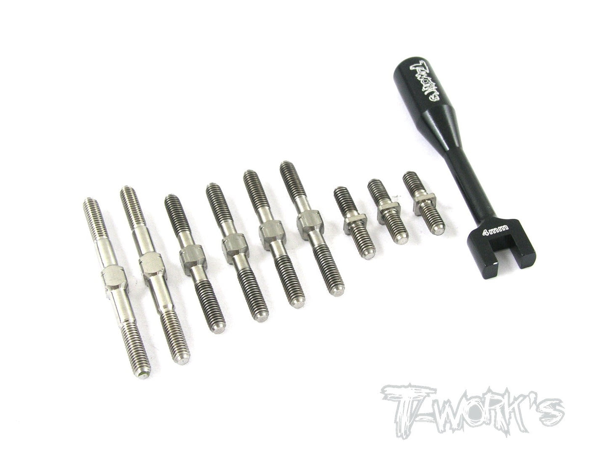 Yokomo BD7 Titanium Turnbuckle Set