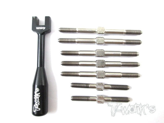 Yokomo B-Max4 Ver.3 Titanium Turnbuckle Set T-WORKS
