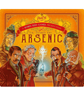 Tea, Scones, and Arsenic - Gioco da Tavolo Strategico per Famiglie e Amici, 1-6 Giocatori, 25 Minuti di Divertimento!