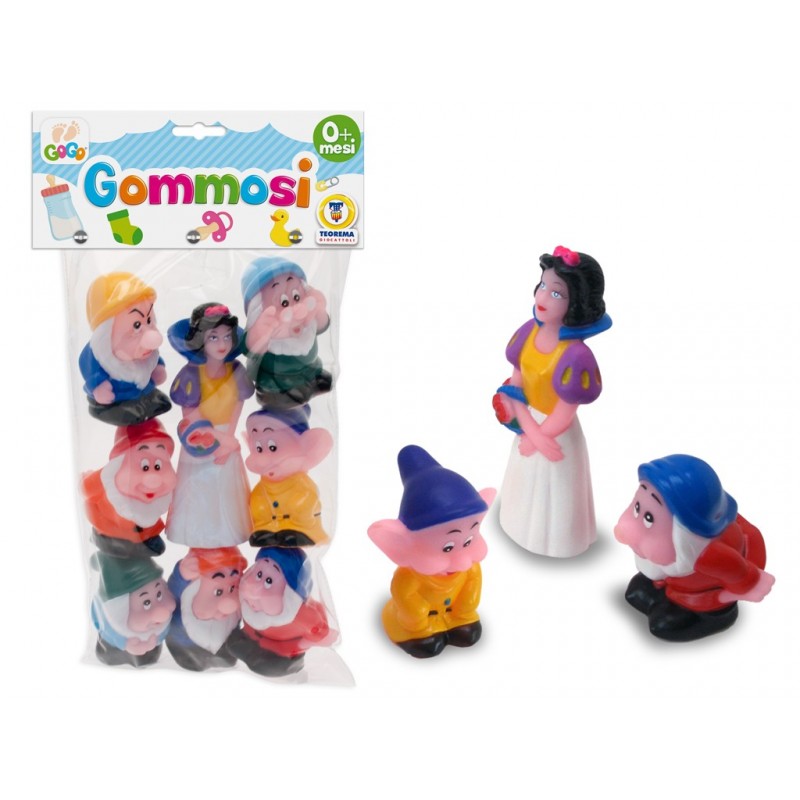 TEOREMA - Busta Gommosi Principessa con Nani - 70625