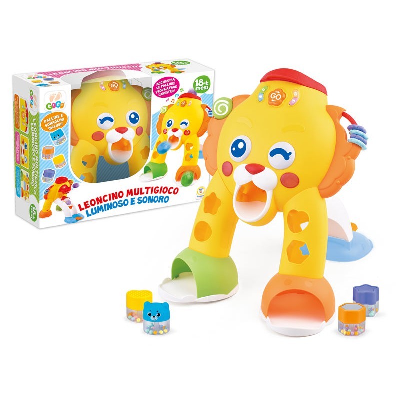 TEOREMA - Gogo Leoncino Multigioco Luminoso e Sonoro - 66977