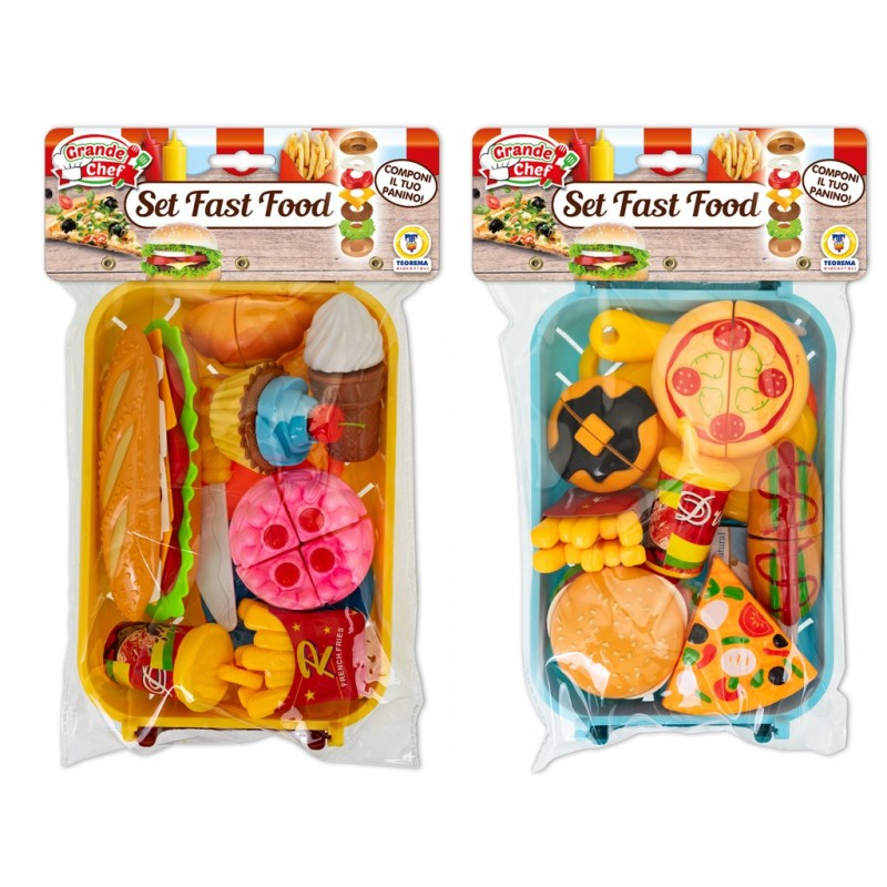 TEOREMA - Grande Chef Set Fast Food - 80257