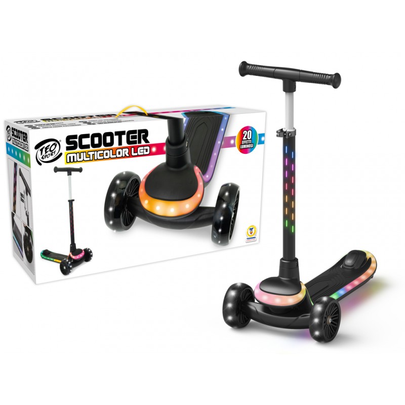 TEOREMA - Monopattino 3 Ruote Multicolor Led - 52311