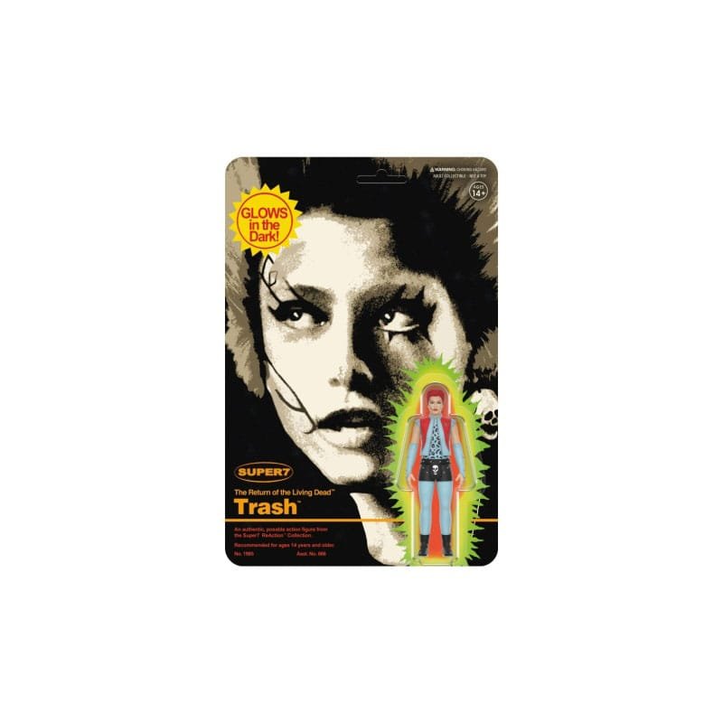 The Return of the Living Dead ReAction Action Figure Wave 04 Trash (Monster Glow) 10 cm