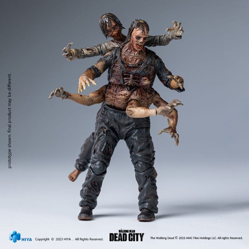 Preordine  The Walking Dead Exquisite Mini Action Figure 1/18 Dead City Walker King 11 cm