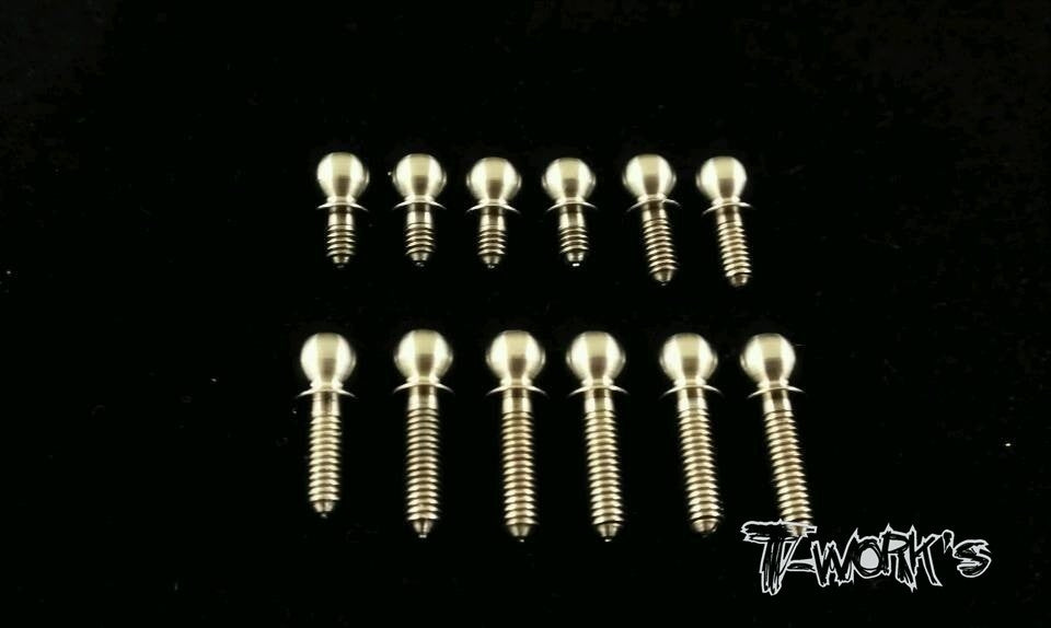 64 Titanium 4.9mm Ball End  set ( For Xray T4 )