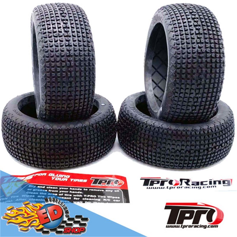 TPRO 1/8 OffRoad Racing Tire KEYLOCK - ZR Medium T2 (4) - [TP3305ZR01T2]