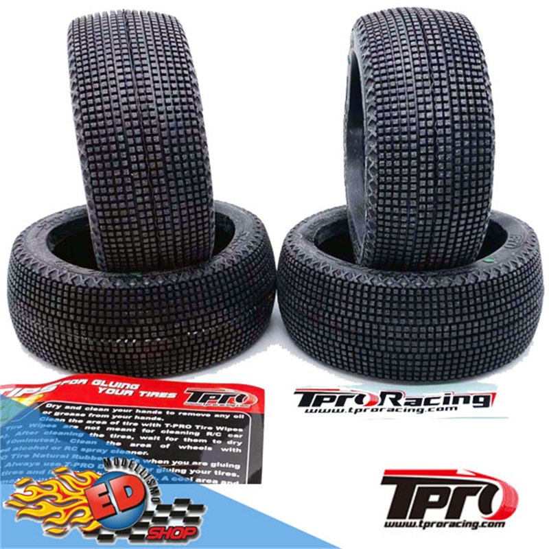 TPRO 1/8 OffRoad Racing Tire SKYLINE - Soft T3 (4) - [TP3308ZR01T3]