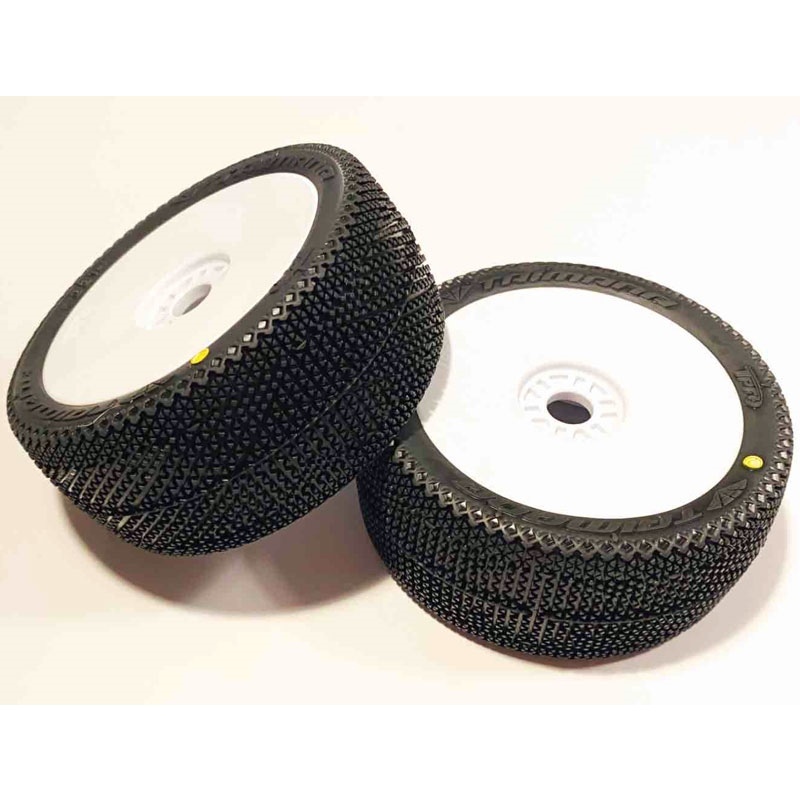 TPRO TAIMANA SUPER SOFT T4 - Coppia Gomme 1/8 Off-Road montate con cerchio e inserti (2) - [TP331403T4]