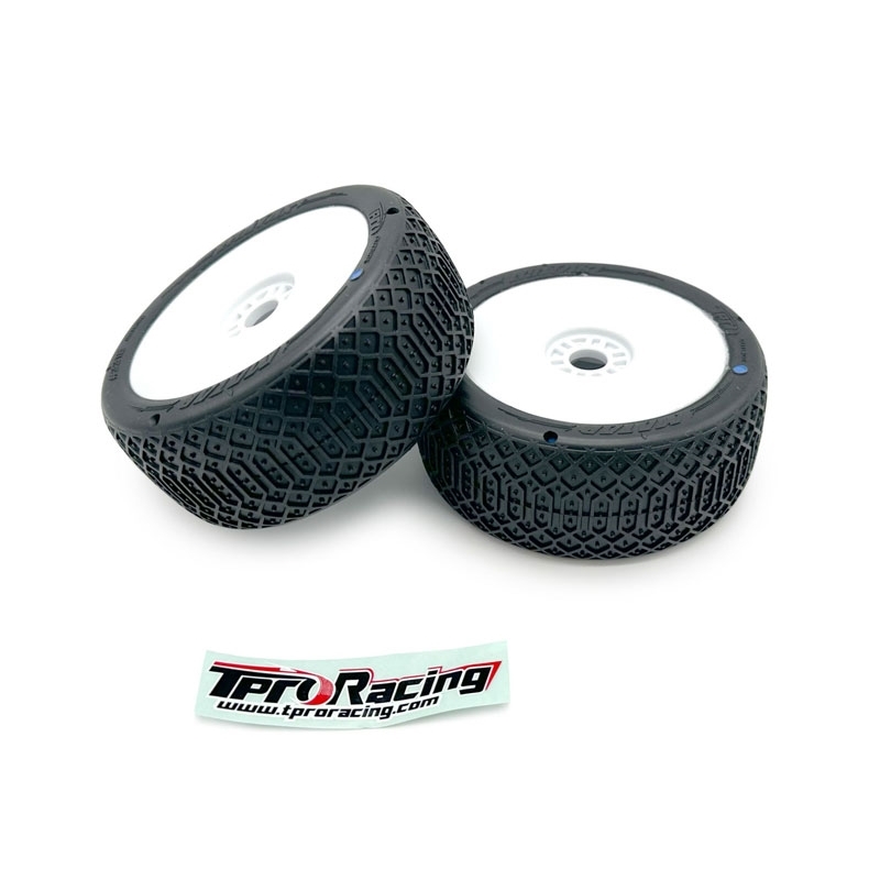 TPRO MATAR SUPER SOFT T4 - Coppia Gomme 1/8 Off-Road montate con cerchio e inserti (2) - [TP331603T4]