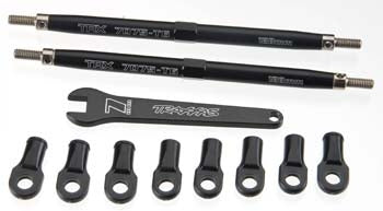 Traxxas Aluminum Toe Links Black Revo (2)