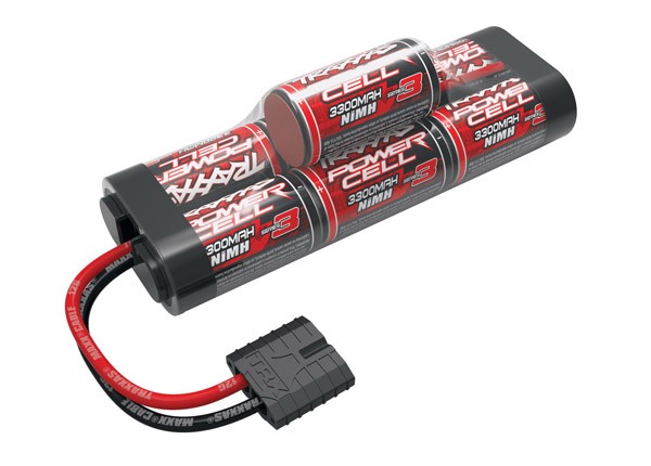 Traxxas Accu 8,4V Cella di alimentazione 3300 mah Nimh Hump ID 2941X