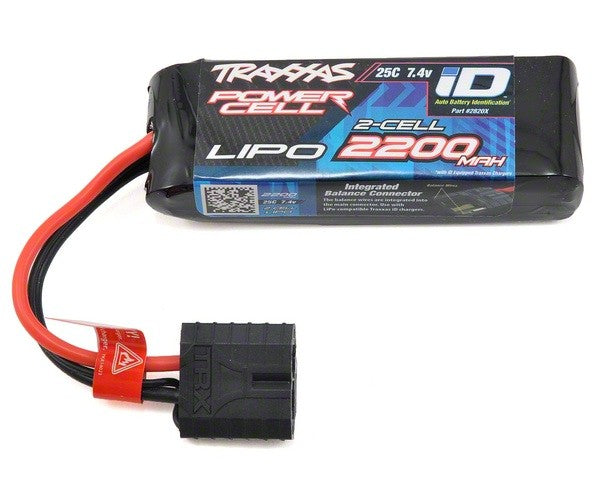 Traxxas Accu lipo ID 7.4V 25C 2200mah 2820X