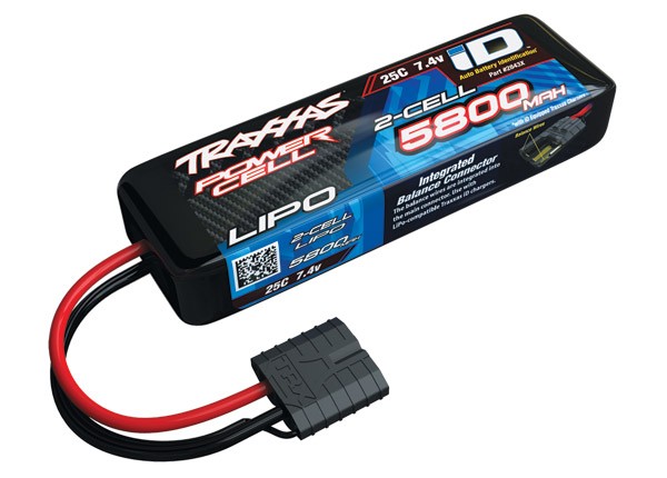 Traxxas Accu lipo ID 7.4V 25C 5800mah 2843X