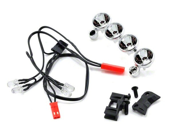 Traxxas Kit led + staffa cromata 6784