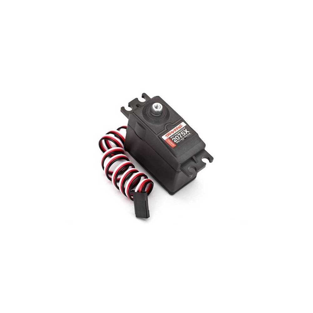 Traxxas Servocomando 2075X High Torque Waterproof Digitale ingranaggi Metallo (art. TXX2075X)