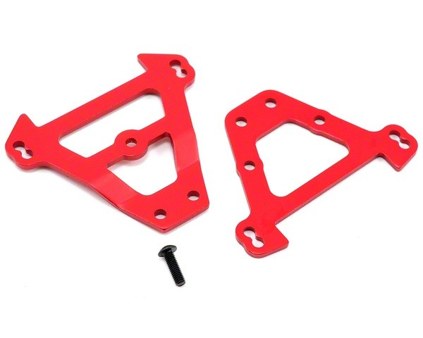 TRAXXAS Supporto anteriore e posteriore, alluminio rosso 5323R