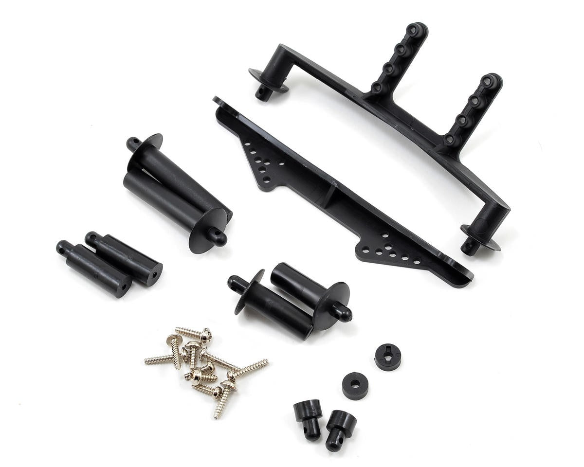 Traxxas Supporti carrozzeria anteriori e posteriori Nero 1914R
